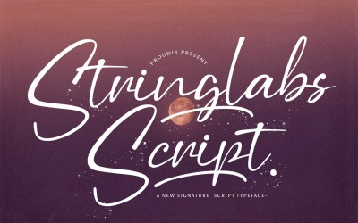 Stringlabs Script - Handskrivet typsnitt