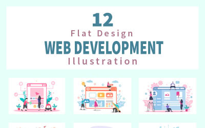 12 Web Geliştirme Daire - İllüstrasyon