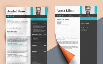 Aeata Liban - Lebenslauf für Webentwickler