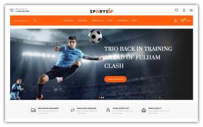 Sportsup - Sports Store OpenCart Template
