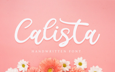 Calista - Handskrivet typsnitt