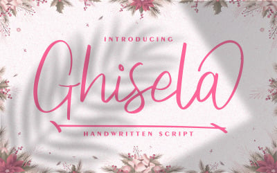 Ghisela | Carattere scritto a mano