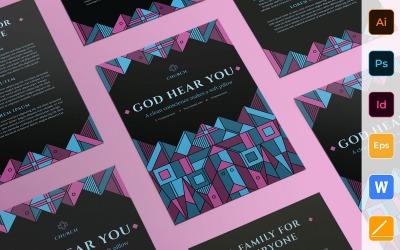 Multipurpose Church Flyer - Corporate Identity Template