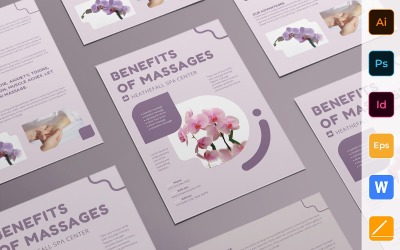 Multipurpose Massage Flyer - Corporate Identity Template