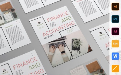 Ready-to-use Finance and Accounting Flyer - Corporate Identity Template