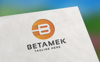 Logo Betamek Letter B.