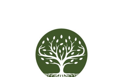 Ağaç Logo Şablonu