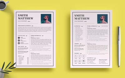 Smith Matthew-UI / UX设计师简历
