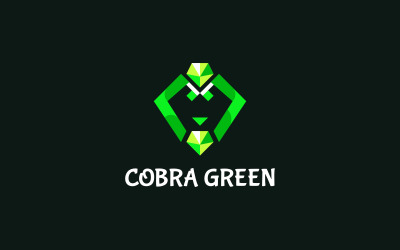 Serpent - Logo Cobra vert