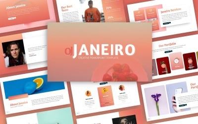 Janeiro - Creatieve multifunctionele PowerPoint