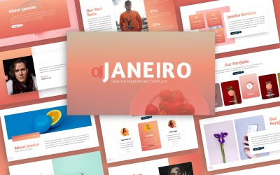 Janeiro - kreatywny uniwersalny PowerPoint
