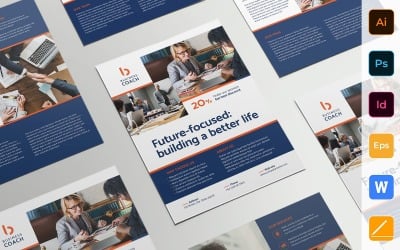 Professional Business Coach Flyer Corporate Template