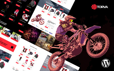 Trova Sports Motor Bike Shop Tema WooCommerce