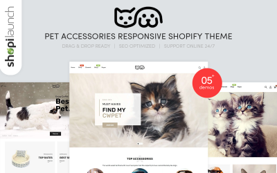 CwPet - Thème Shopify réactif pour animaux de compagnie