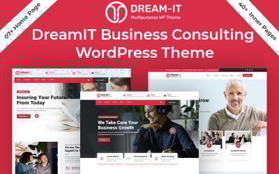 DreamIT - Business Consulting Service WordPress Theme