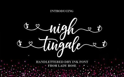 Font Nigh Tingale