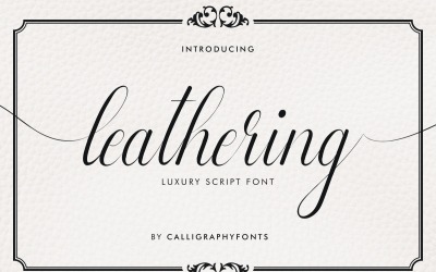 Läderfont