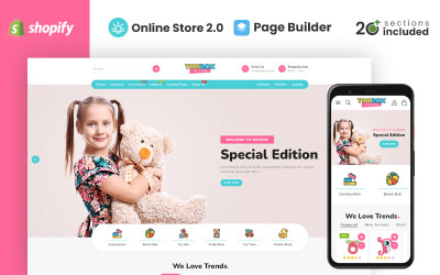 Toybox Clothing & Toys Store Shopify Theme