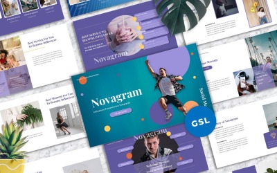 Novagram - Інфлюенсер Googleslide
