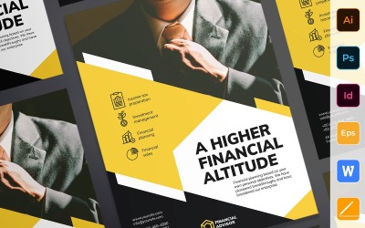 Professional Financial Advisor Poster Corporate Template