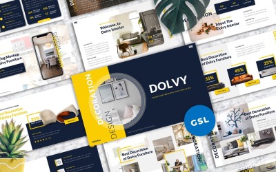 Dolvy - Mobilya Google Slide