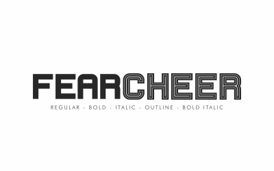 Fearcheer typsnitt