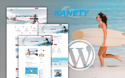 kenety Extrém vízi sportok WordPress téma