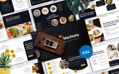 Machiata - Restaurant Google Slide