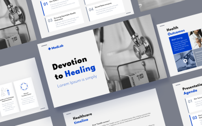 MedLab - Plantilla de diapositivas médicas de Google