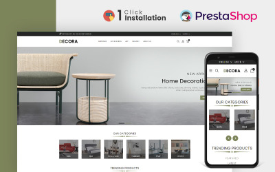 Motyw Prestashop sklepu Decora Furniture Store