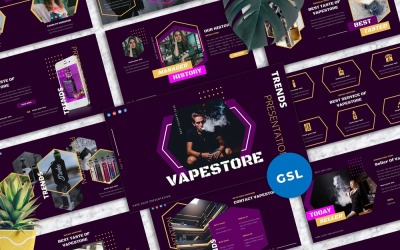 Vapestore-Vape和Vapor Google幻灯片