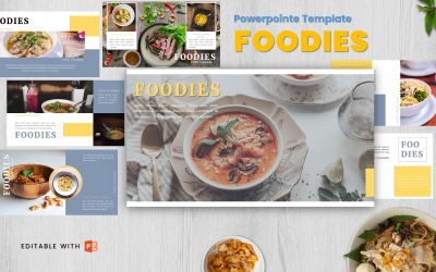 Foodies - PowerPoint-sjabloon