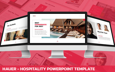 Hauer - Hospitality Powerpoint-mall