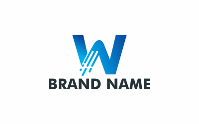 Brief W Lieferung Logo Vorlage