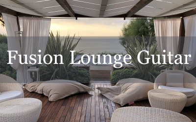 Fusion Lounge Gitarre Stock Musik