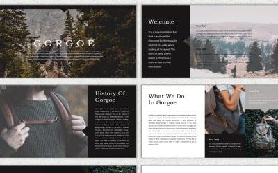 Szablon Gorgoe PowerPoint