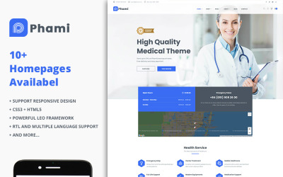 Phami - Tema PrestaShop per negozi medici e sanitari
