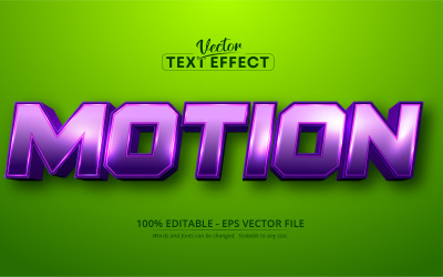 Purple Color Editable Text Effect Vector