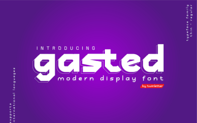 Gasted typsnitt
