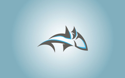 Logotipo de delfín