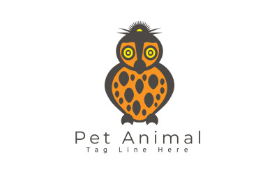 Modello di logo animale domestico