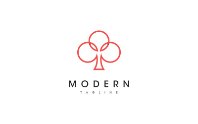 Modern Tree Logo template