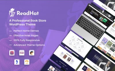 ReadHat - тема WordPress для WooCommerce книжного магазина