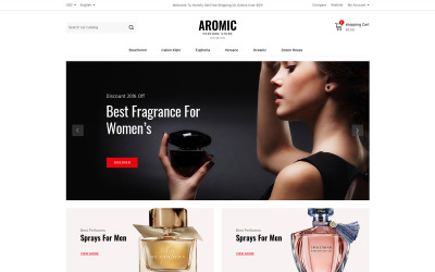 Aromic - tema Perfume Prestashop