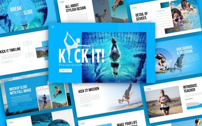 Prezentacja programu Kict It Sport w programie PowerPoint
