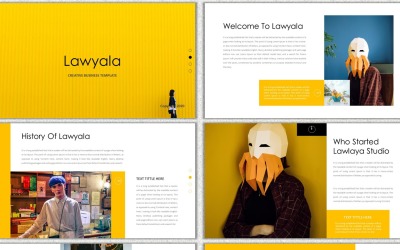 Szablon programu PowerPoint Lawyala