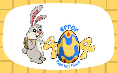 Cute Easter Bunnies 404 Hata Mesajı (Sayfa Bulunamadı) İllüstrasyon