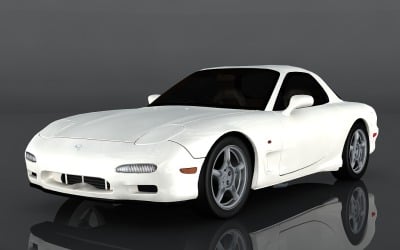 1997 Mazda RX-7 modelo 3D