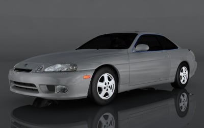 3D модель Lexus SC300 1997 р