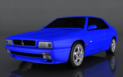 Maserati Ghibli 3D Modeli
